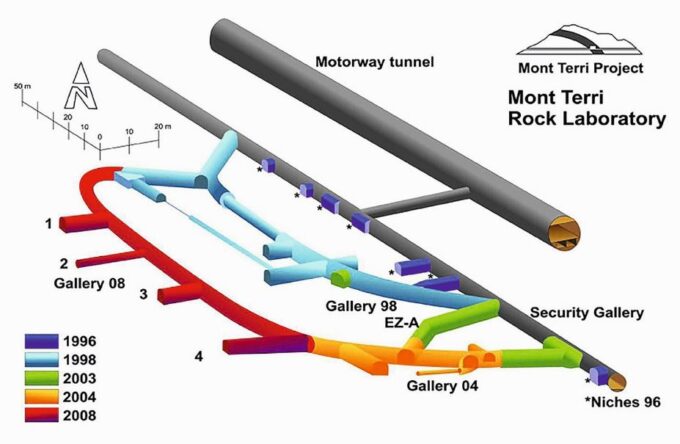 Le laboratoire du Mont Terri dans le Jura célèbre 25 ans de recherche au service de la société